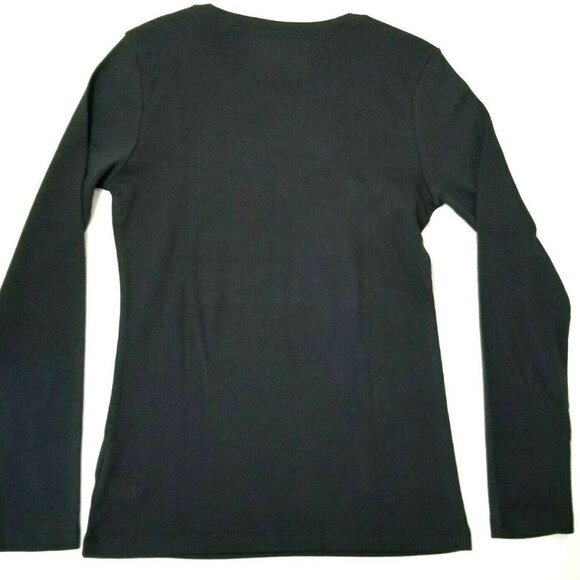Tommy Hilfiger‎ Women's T-Shirt Long Sleeve Solid - Picture 3 of 3